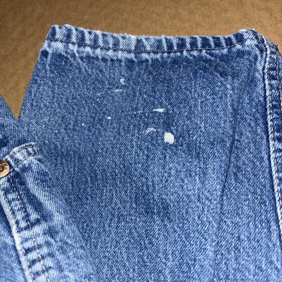 Vintage Women’s Lee Jeans Size 16P Made In USA Nicely Worn Tapered - Picture 2 of 5